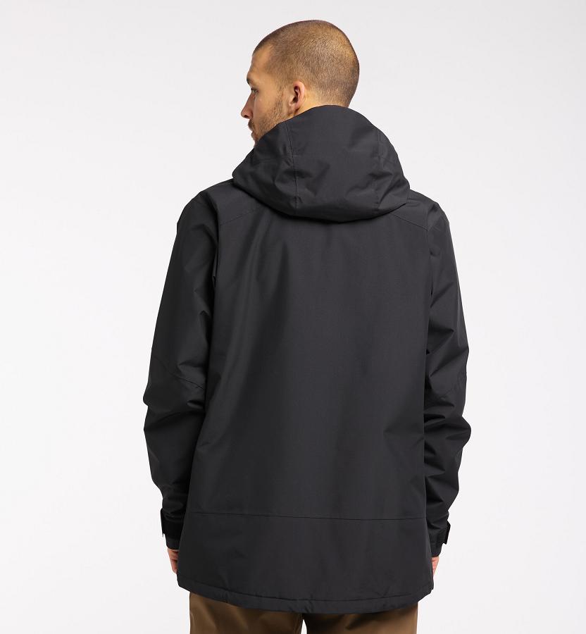 Haglöfs Mens Lumi Insulated Jacket Black New Zealand 12950JDUX
